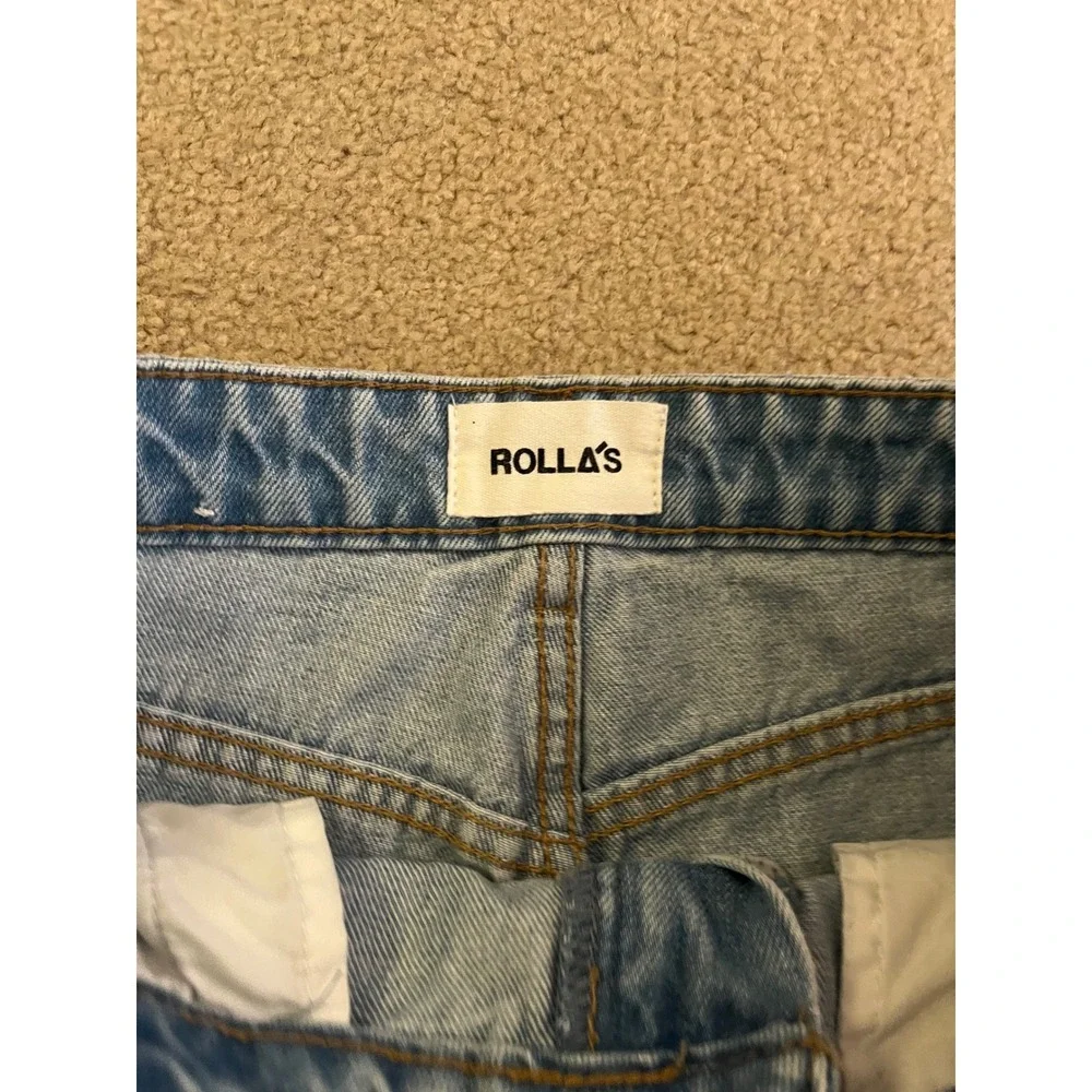 Rolla's Genie Super High Rise 80s Balloon Leg Jeans Light Wash- Size 29 - Picture 5 of 9